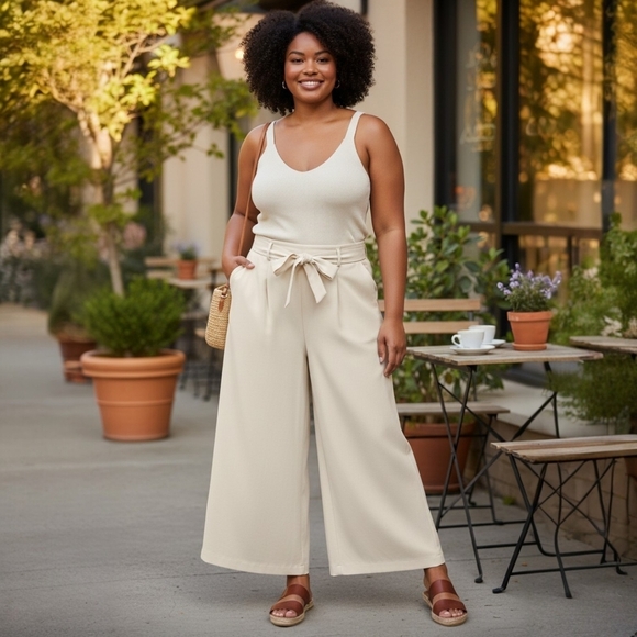 Maeve Pants - Maeve Womens Wide Leg Trousers.